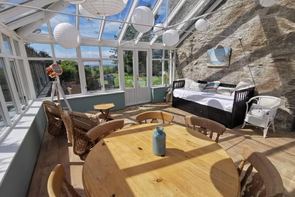 Vila Cosy, Coastal Retreat With A Large Garden Monreith Exteriér fotografie